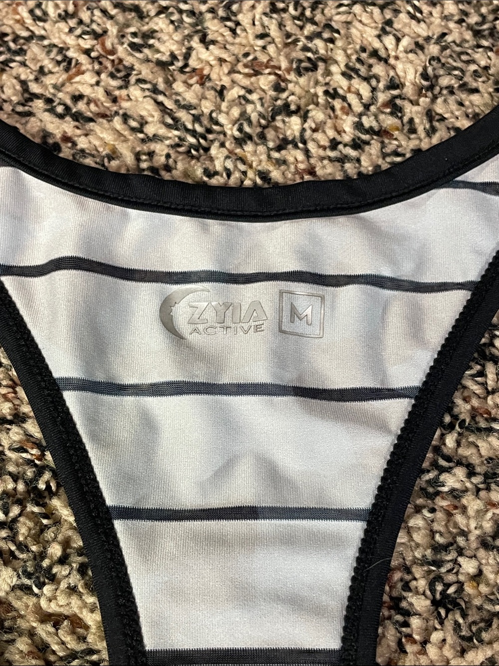 Zyia Active Havana Camo Racerback Activewear Tank Top Size M | NWOT - Picture 5 of 8